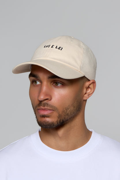 Studio Cap- Cream/Black