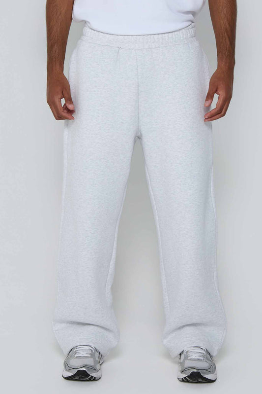 Relaxed Straight Leg Jogger- Cloud Grey