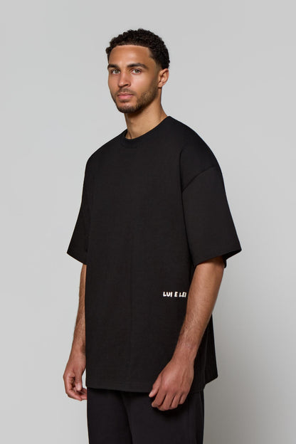 Signature Box Tee - Black